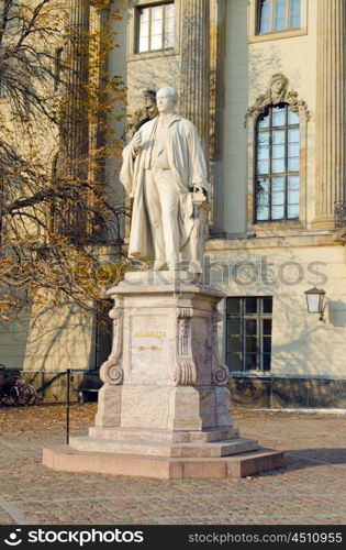 Monument of Humboldt in Berlin