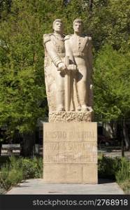 monument to San Martin and Ohiggins, Mendoza, Argentina