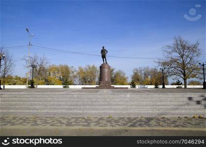 Monument to Suvorov. Monument to the great commander.. Monument to Suvorov. Monument to the great commander