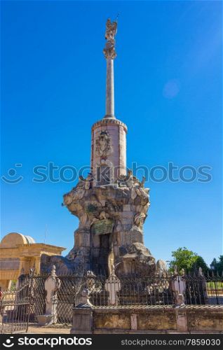 Monument to the Triumph of San Rafael in Cordoba, Spain