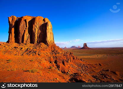 Monument Valley North Window view sunrise light Utah