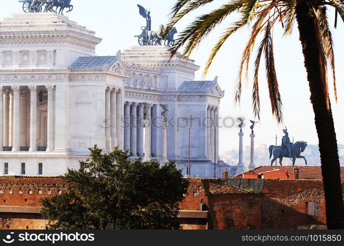 "Monumento Nazionale a Vittorio Emanuele II (National Monument to Victor Emmanuel II) or "Il Vittoriano""