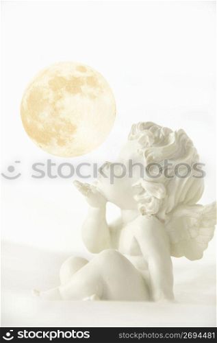 Moon and Angel