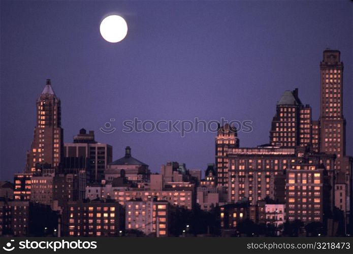 Moon Over the City