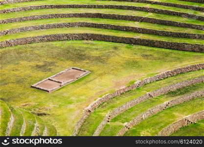 Moray is an Inca agricultural experiment station, Peru