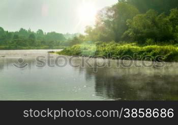 Morning at the river