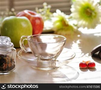 morning tea preparation