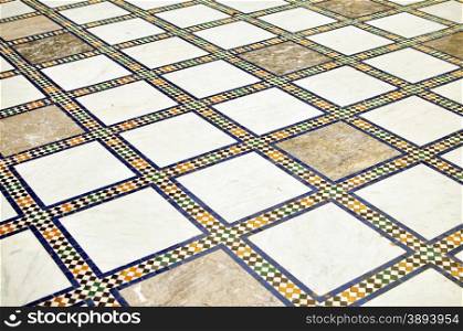 morocco arab hone floor decoration pattern background