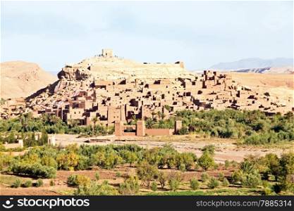 Morocco Ouarzazate - Ait Ben Haddou Medieval Kasbah - UNESCO World Heritage Site. Location for many films - Gladiator, Babel, Alexander, Sheltering Sky, Sodom and Gamorah and the Mummy.