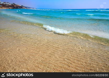 Morro Jable beach Fuerteventura at Canary Islands of Spain