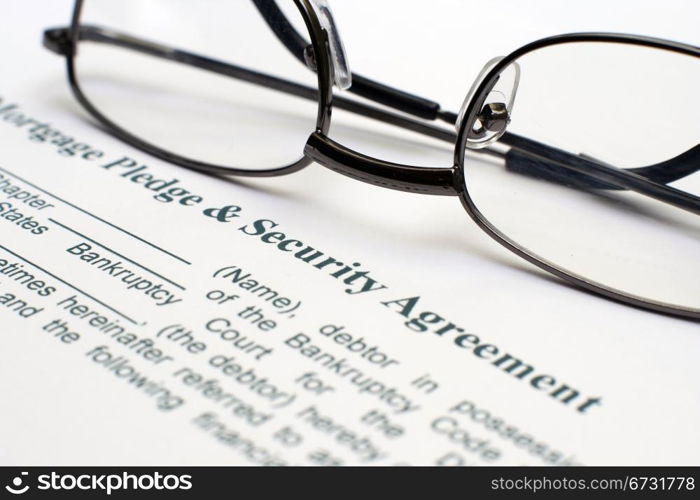 Mortgage and security agreement