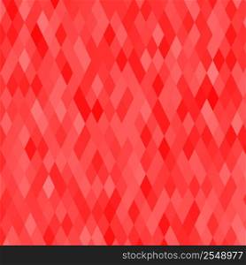 Mosaic Red Background. Abstract Red Geometric Pattern.. Red Background