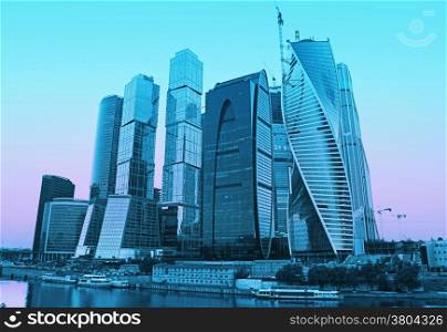 Moscow-city (Moscow International Business Center), Russia
