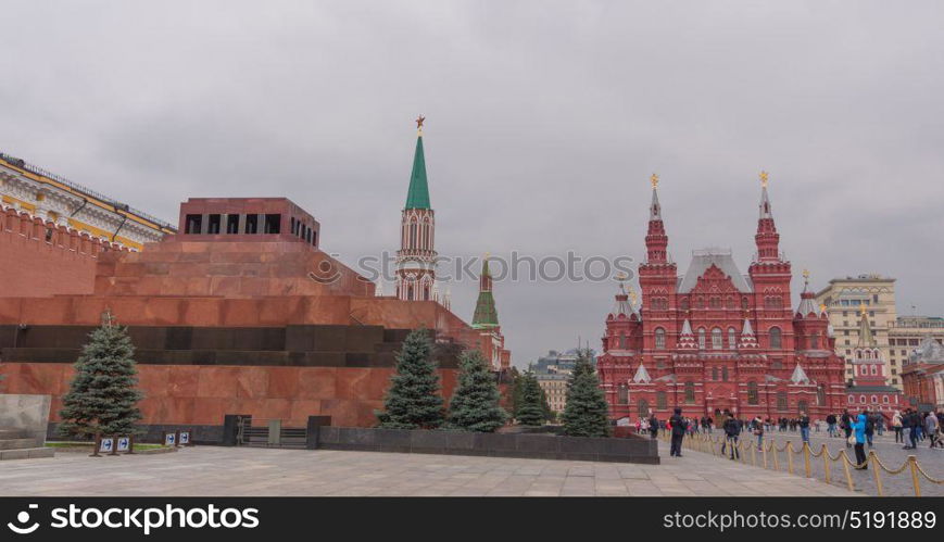 Moscow Red square, History Museum in Russia. Moscow Red square, History Museum in Russia.