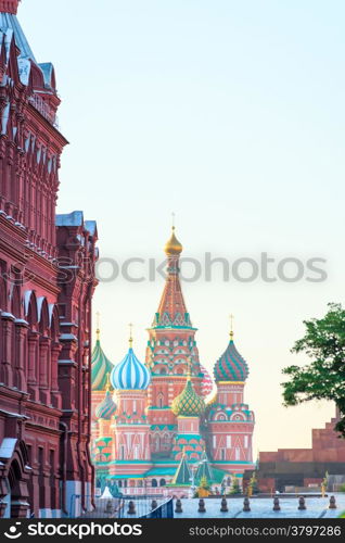 Moscow&rsquo;s Red Square at dawn