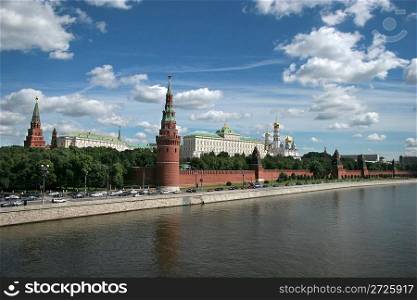 Moscow the Kremlin.