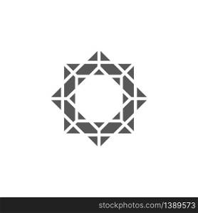 Moslem icon vector Illustration design template
