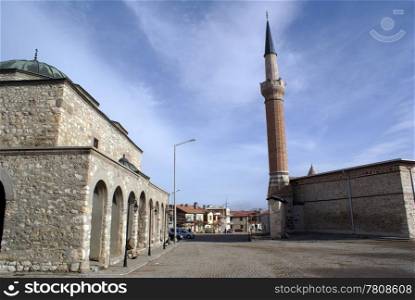 Mosque Eshrefoglu and hamam in Beyshehir, Turkey