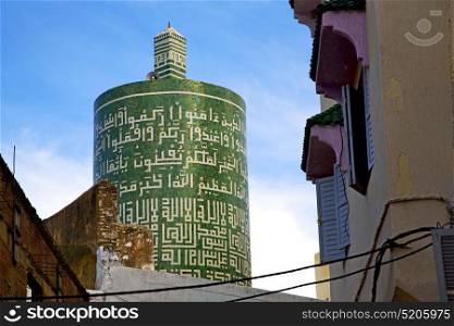 mosque muslim the history symbol in morocco africa minaret religion and blue sky