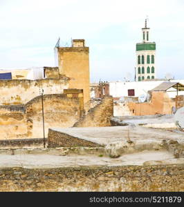 mosque muslim the history symbol in morocco africa minaret religion and blue sky