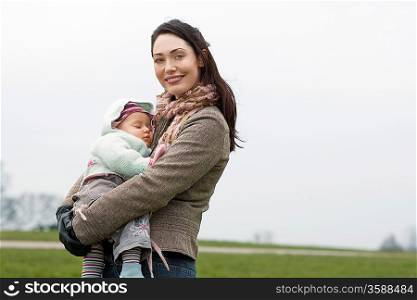 Mother with Baby Girl