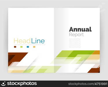 Motion concept. Business annual report cover templates. Motion concept. Business annual report cover templates. Brochure or flyer layout