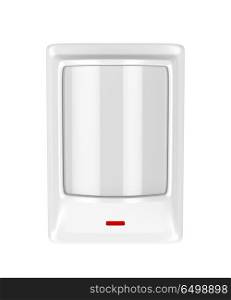 Motion detector isolated on white background