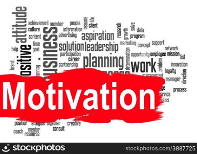 Motivation word cloud image with hi-res rendered artwork that could be used for any graphic design.. Teamwork word cloud