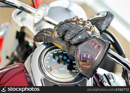 motorcyclist gloves