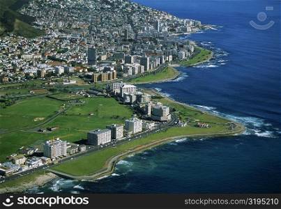 Mouille Point and Green Point in Capetown, South Africa