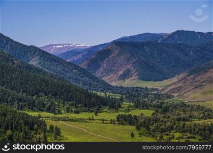 Mount Altai, a beautiful landscape
