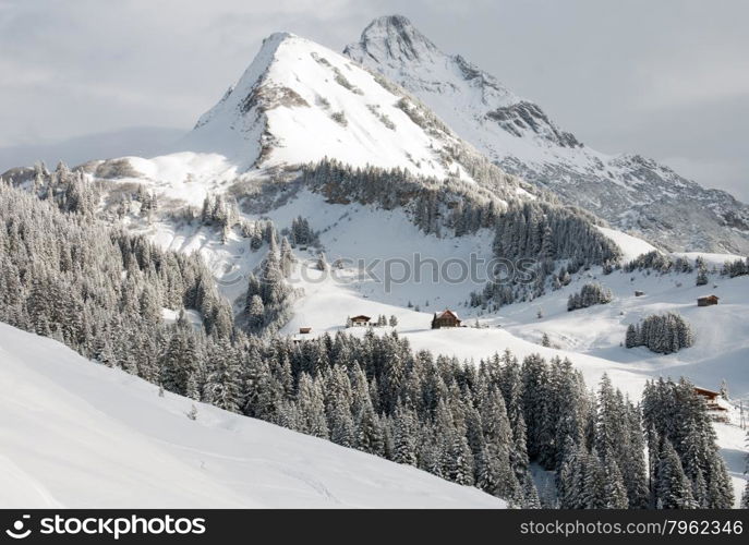 Mount Biberkopf, Warth am Alberg, Vorarlberg, Austria