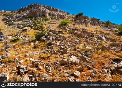Mount Hermon on the Golan Heights, Israel