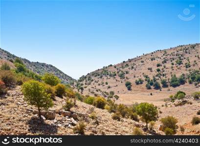 Mount Hermon on the Golan Heights, Israel