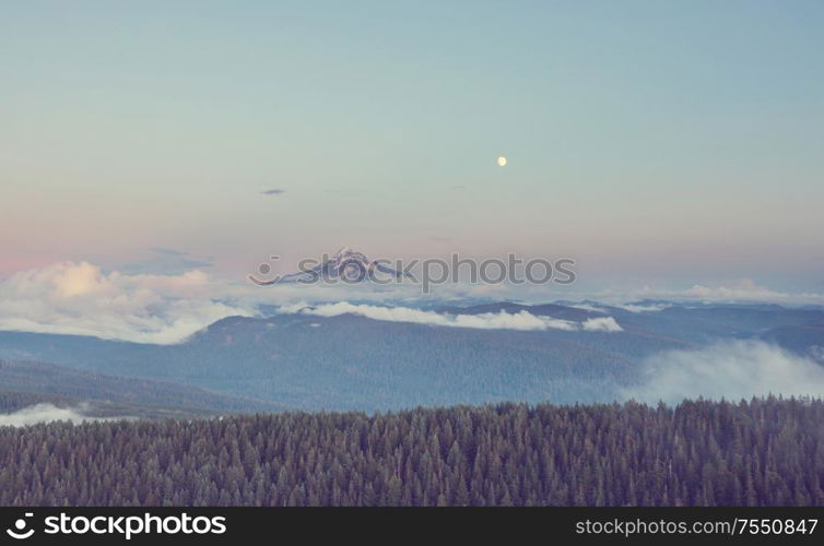 Mount. Hood in Oregon, USA