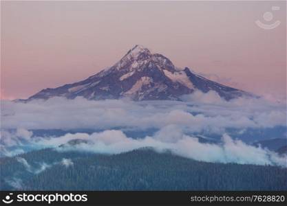 Mount. Hood in Oregon, USA