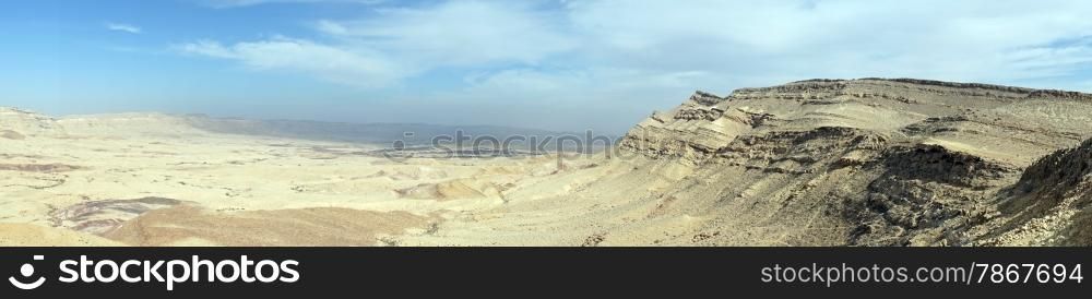 Mount Karbolet in Negev desert, Israel