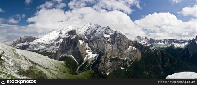 Mount Marmolada, Trentino, Italian Dolomites
