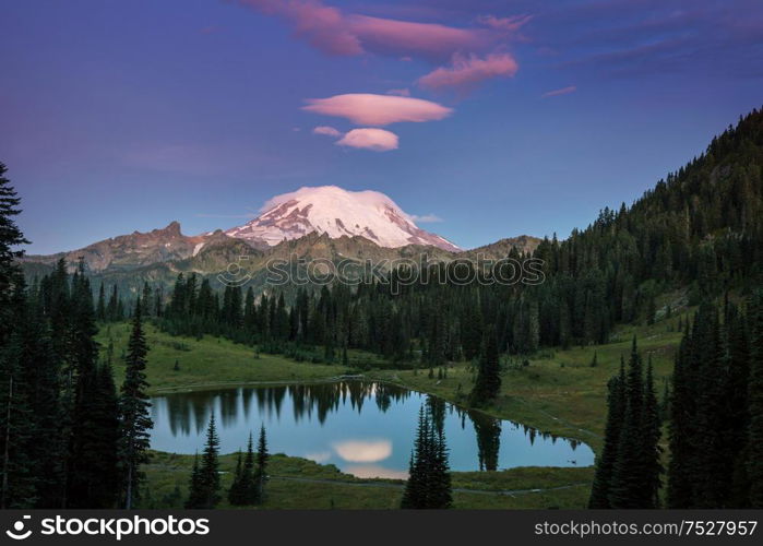 Mount Rainier national park, Washington