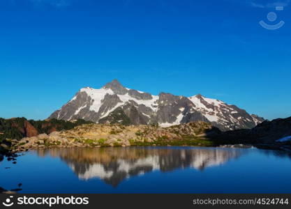 Mount Shuksan in Washington, USA