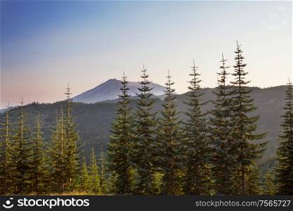 Mount St Helens in Washington, USA
