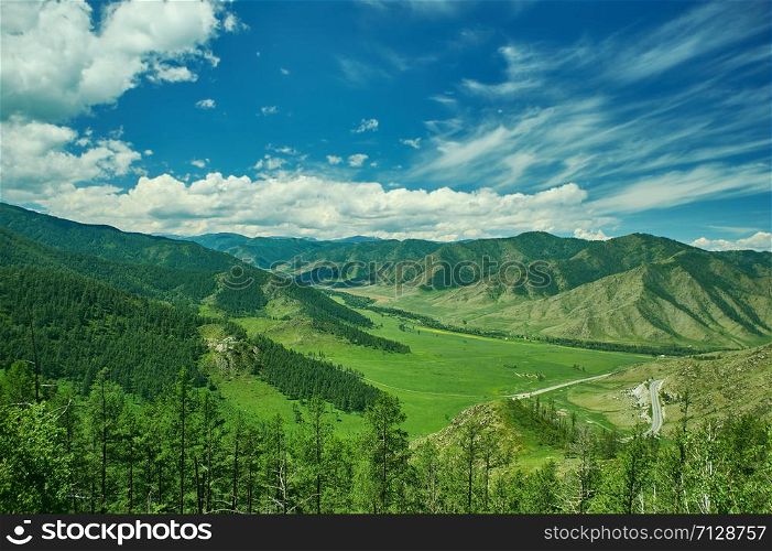 Mountain Altai. Chuisky Katyn valley