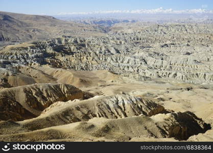 Mountain area in Tibet, China