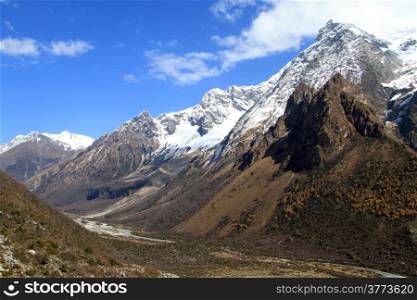 Mountain area near Samagoon in NEpal