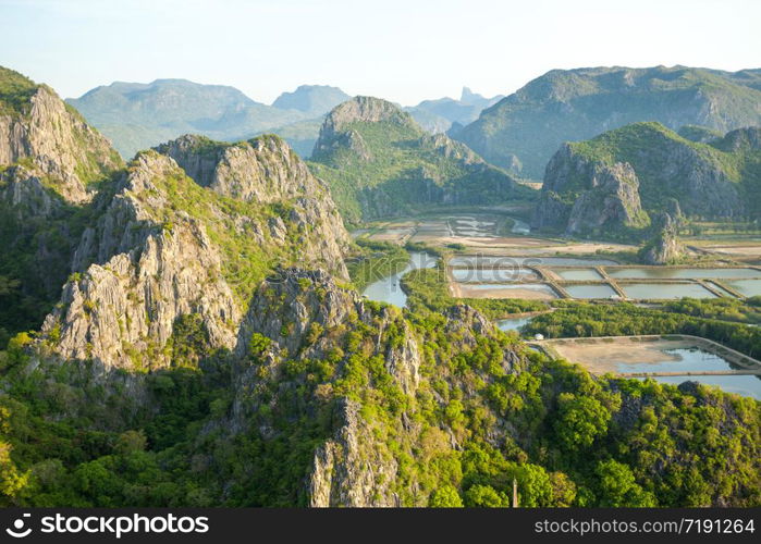 Mountain at Khao Sam Roi Yot National Park,Thailand