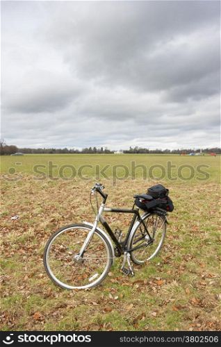 Mountain bike in the park