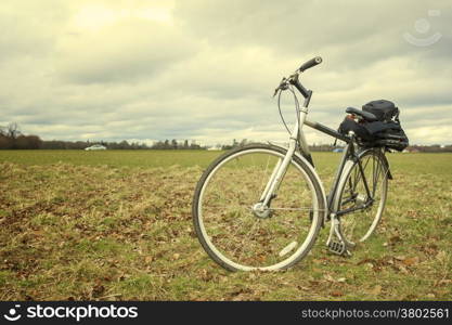 Mountain bike in the park