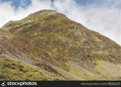 Mountain Cnicht in Croesor Valley, Snowdonia