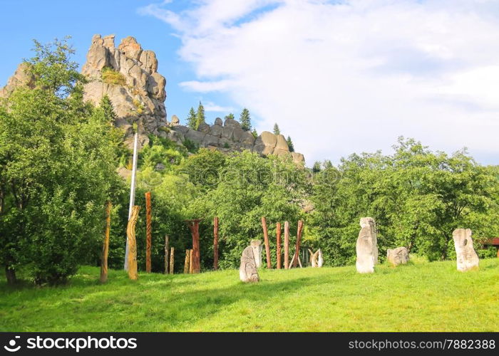 Mountain - fortress in the historical and cultural reserve