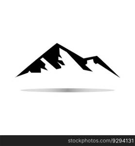 mountain icon design vector template